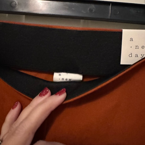 a new day Women's Rust Chinos - Picture 3 of 8